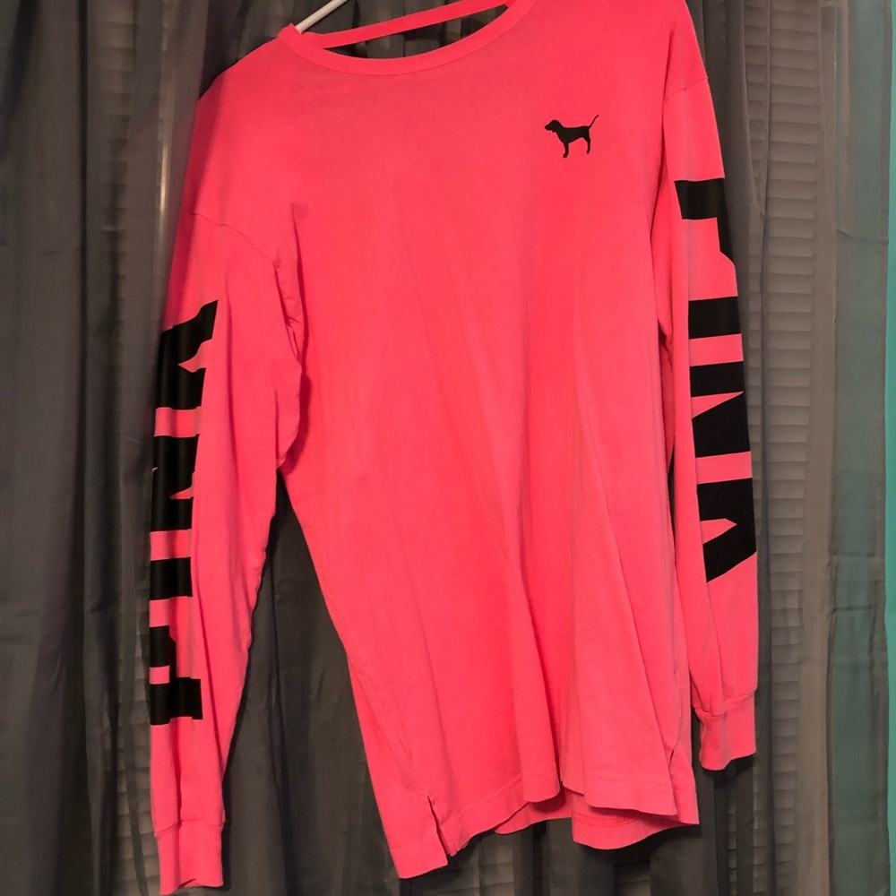 VS PINK Open Back Long Sleeve